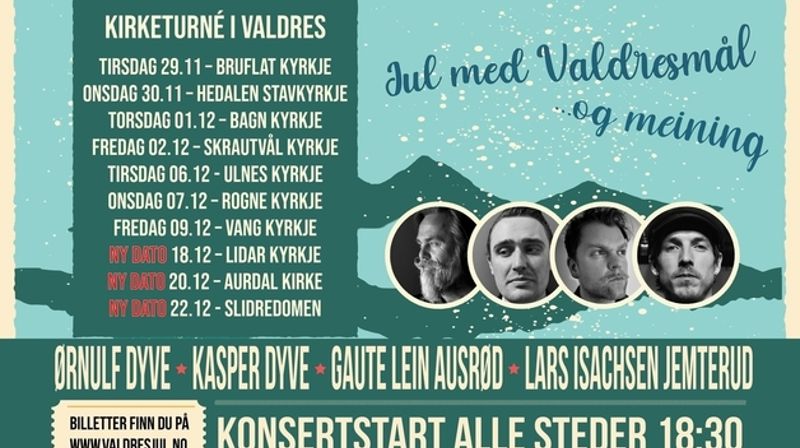 ”JUL MED VALDRESMÅL - OG MEINING”