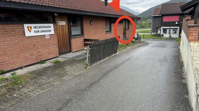 Lokalet for matutdelinga i Nordre Byre 17