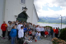 Nord-Fron og Dovre samla ved Vereide kyrkje i Nordfjord