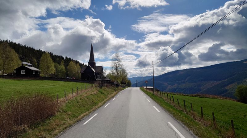 Nyopning av Kvikne kyrkje