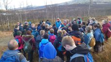 Hans Jacob Dahl fortel om dei gamle vegene på Dovrefjell