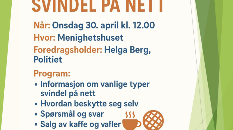 Plakat for arrangementet