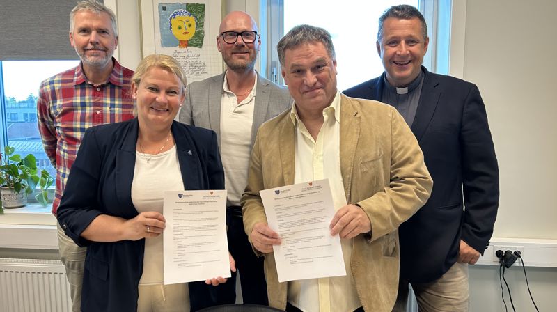 Kirken i Nordre Follo og Nordre Follo kommune har signert beredskapsavtale