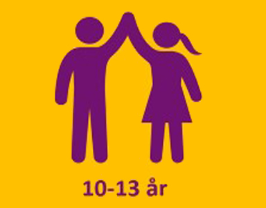 10-13 år