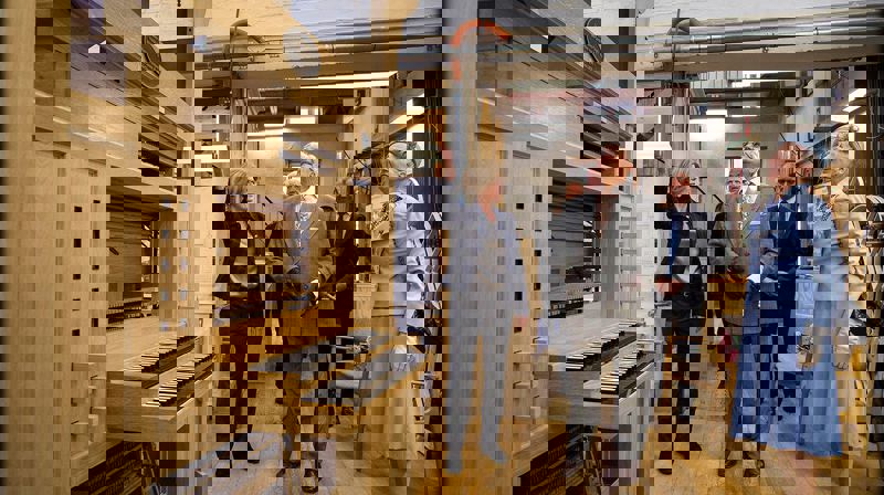 Besøk av dronning Margrethe