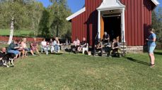 En gjeng torpinger på Kinn etter endt dyst., foto Hege Klopp