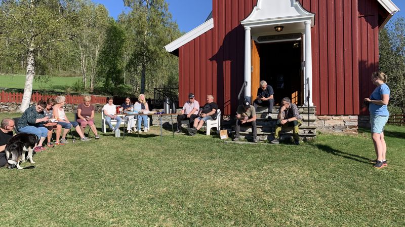 En gjeng torpinger på Kinn etter endt dyst., foto Hege Klopp