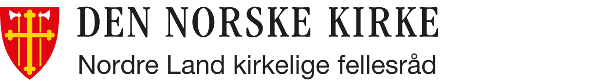 Nordre Land kirkelige fellesråd logo