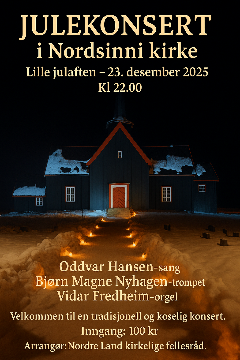 Nordsinni kirke - foto: Einar Foss