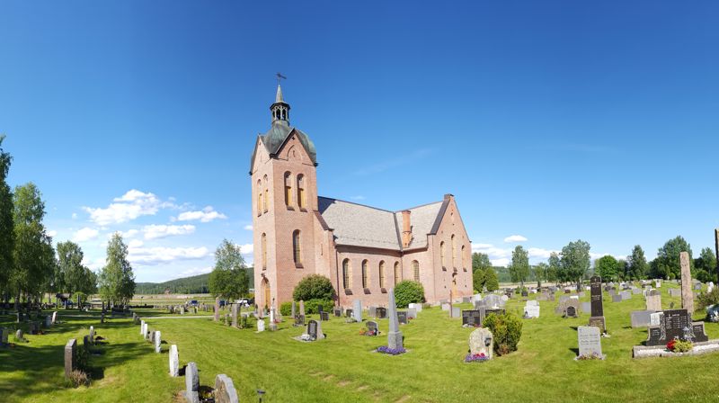 Strøm kirke Foto: Asgeir Sektnan