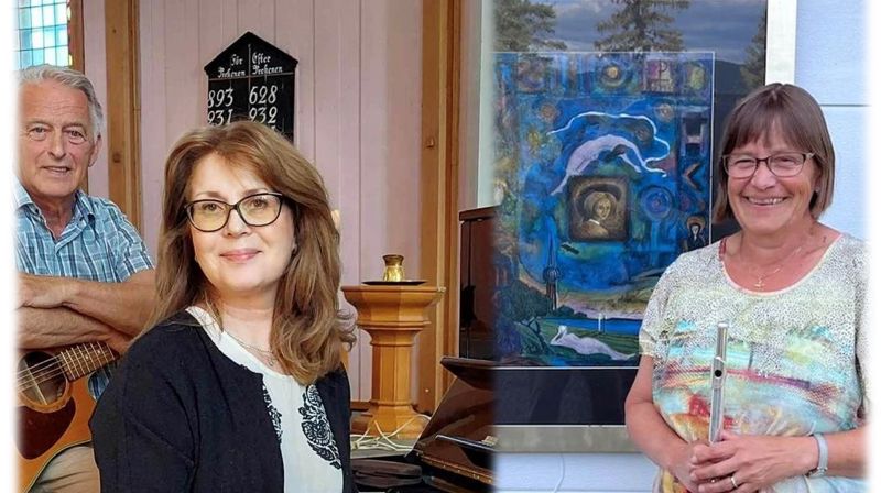 Musikkverksted i Sand kirke..