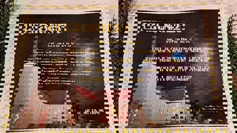 Julekonsert i Oppstad kirke.....