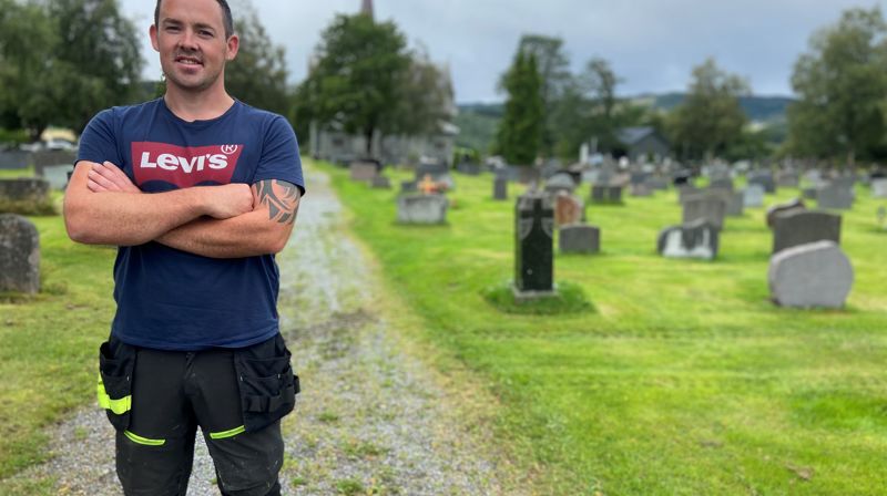 Ove på kirkegården ved Orkdal kirke