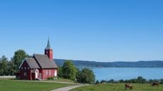Ingdalen kirke i Agdenes sokn. Foto: Arne Løkken
