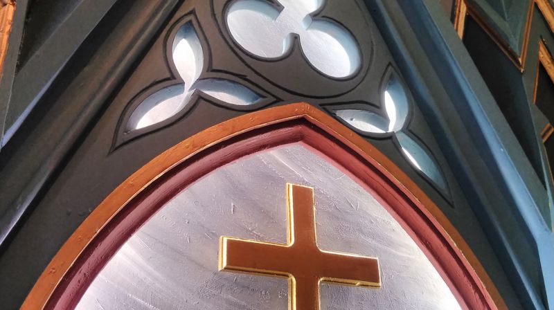 Nytt barnealter i Moe kirke