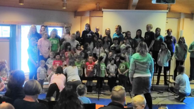 Vårkonsert med trøkk på Fannrem!