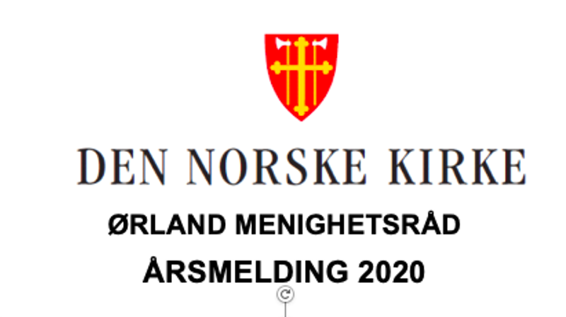 Årsmelding 2020