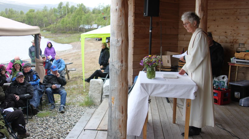 St.Hans-kveld ved Narsjøen
