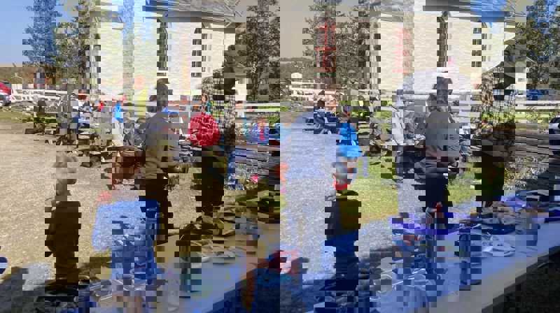 Kirkeveismarsj og gudstjeneste 31. august.