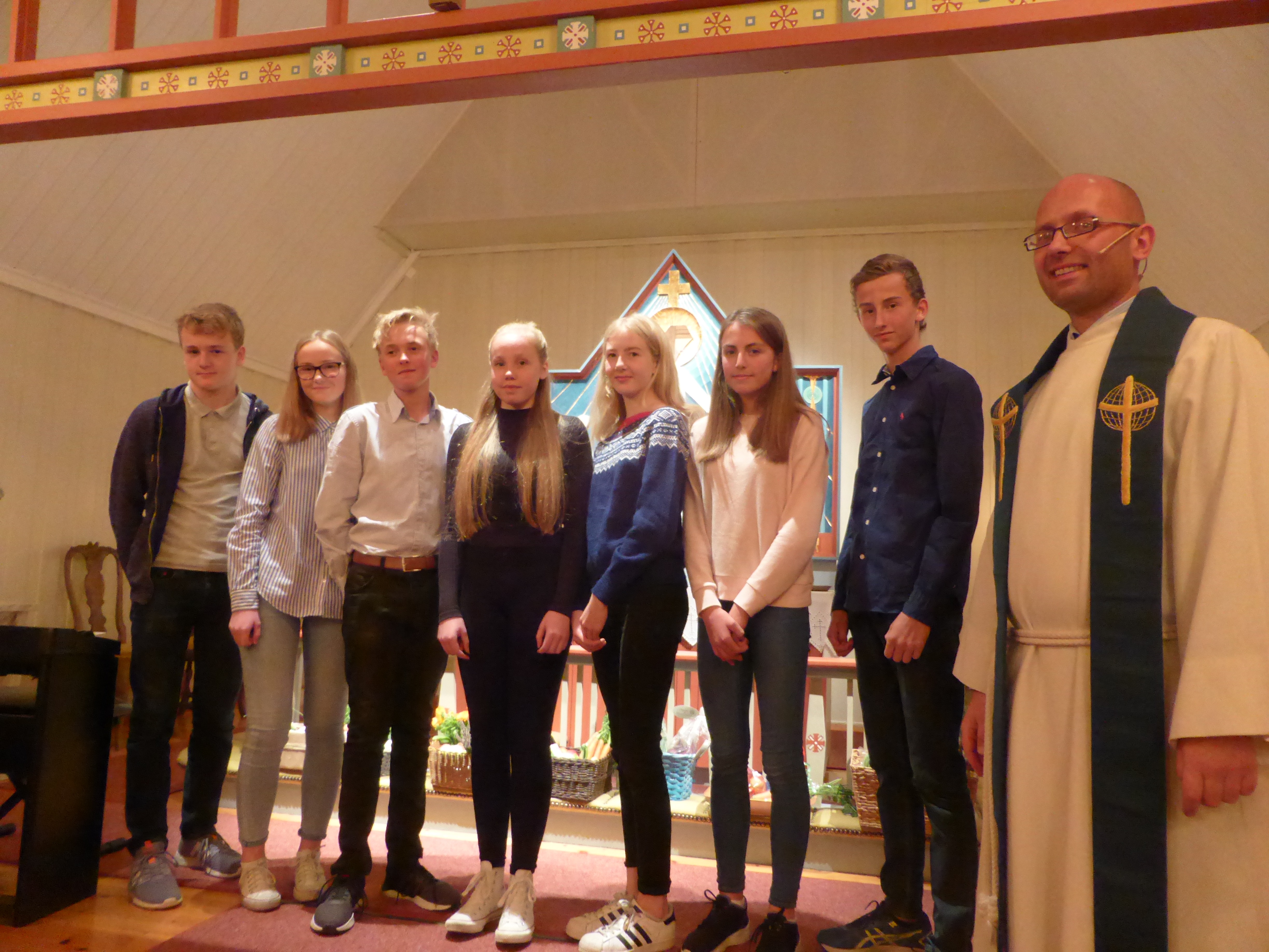 Konfirmantpresentasjon i Dalsbygda 2017