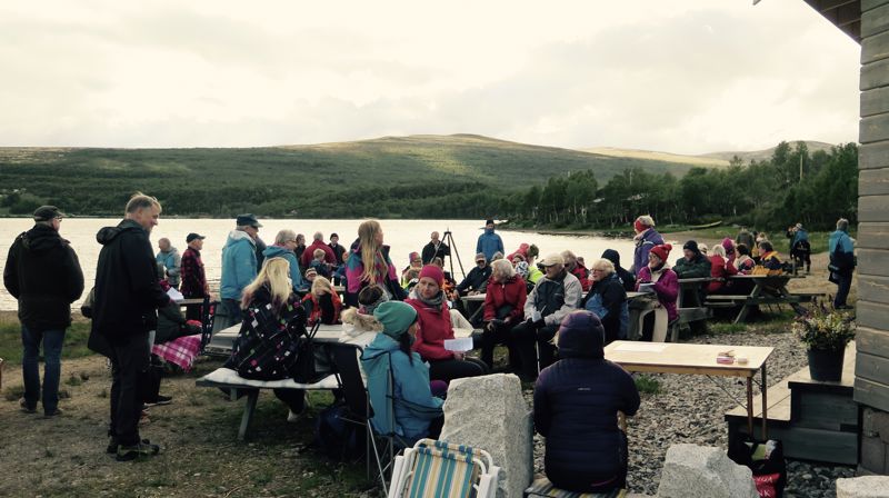 Sankthansaften 2018 på Narbuvoll