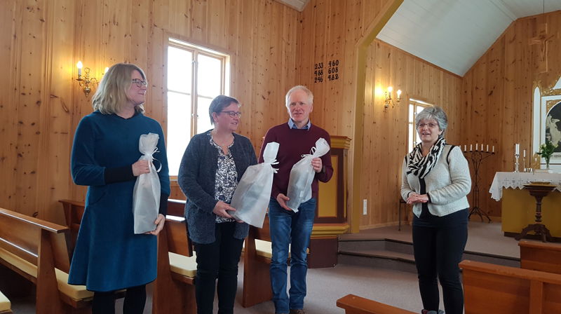 Årsmøter, og gamle og nye menighetsråd.