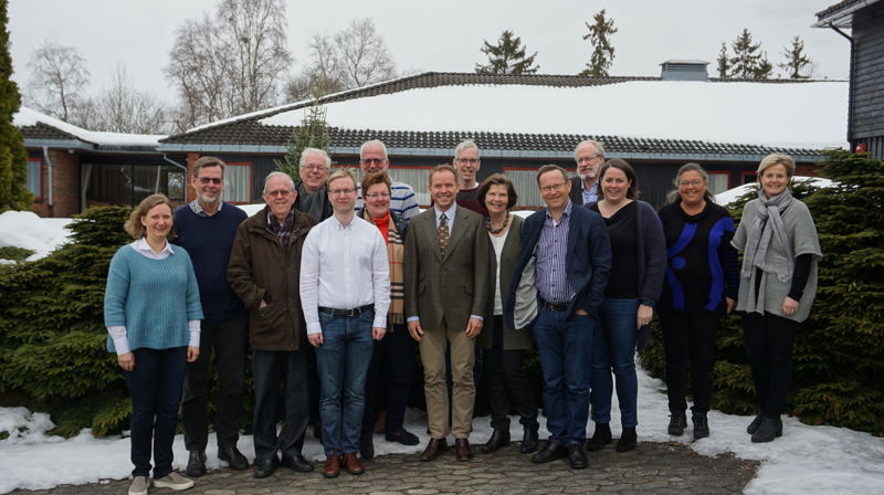 Fellesrådets hovedkomite og kirkenvegens stab var samlet på Hadland for å legge planer for fremtidens kirke i Oslo.