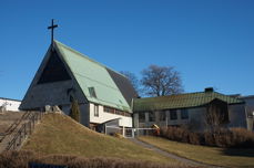 Torshov kirke. Snart er den ferdig renovert.