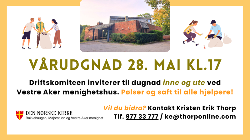 Vårdugnad i Vestre Aker menighetshus