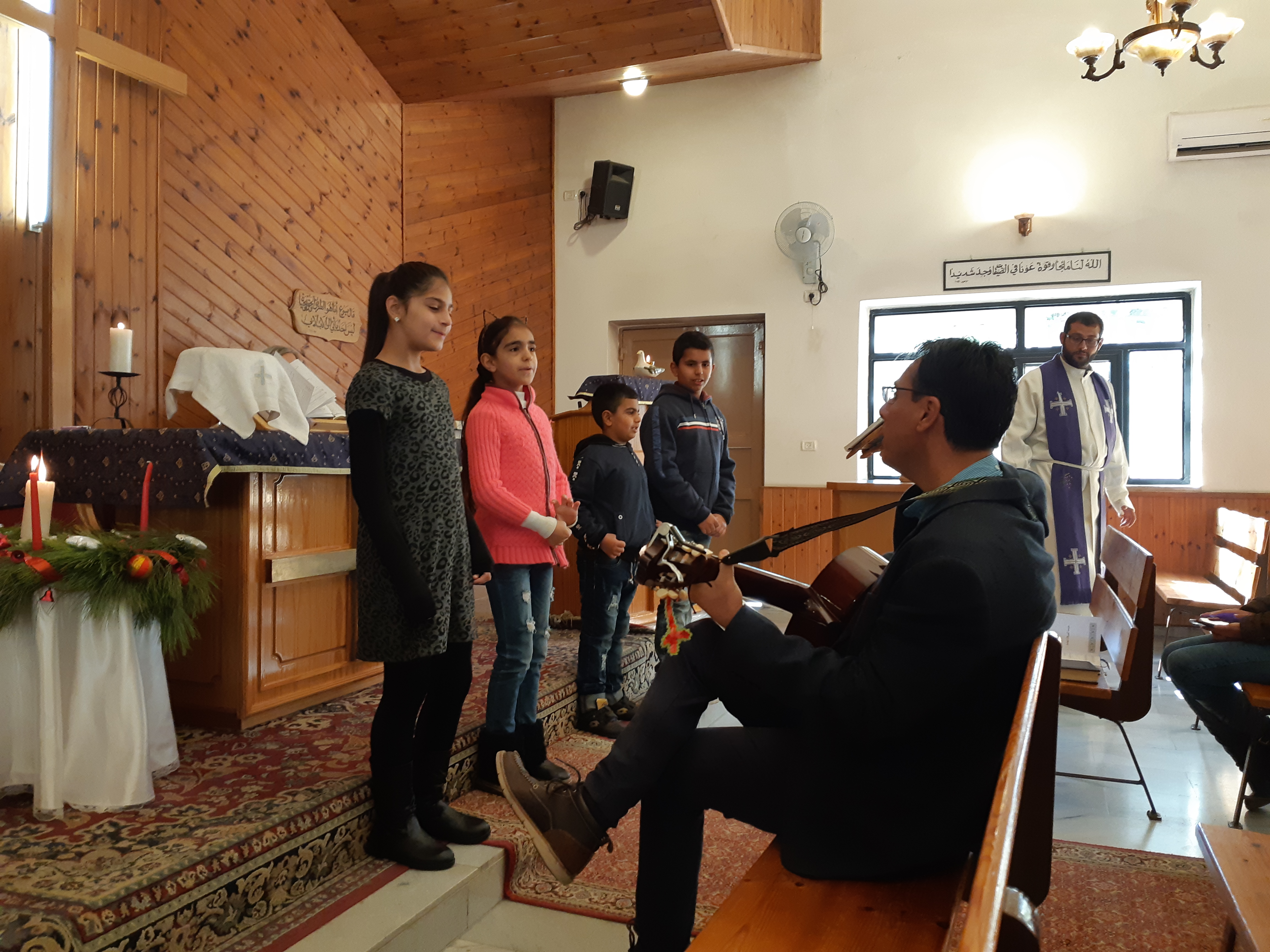 Vennskapsrelasjon med menighet der hyrdene så Betlehemsstjerna