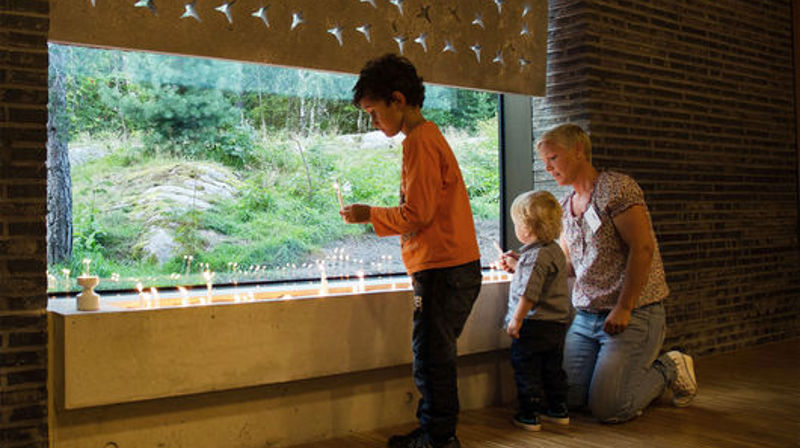 Gudstjeneste for store og små