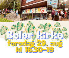 Fra vigslingsdagen av Bøler kirke