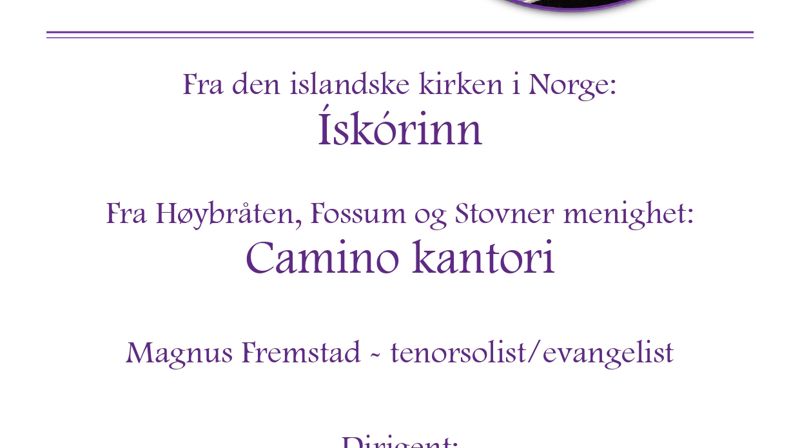 Camino kantori - Johannes-pasjonen