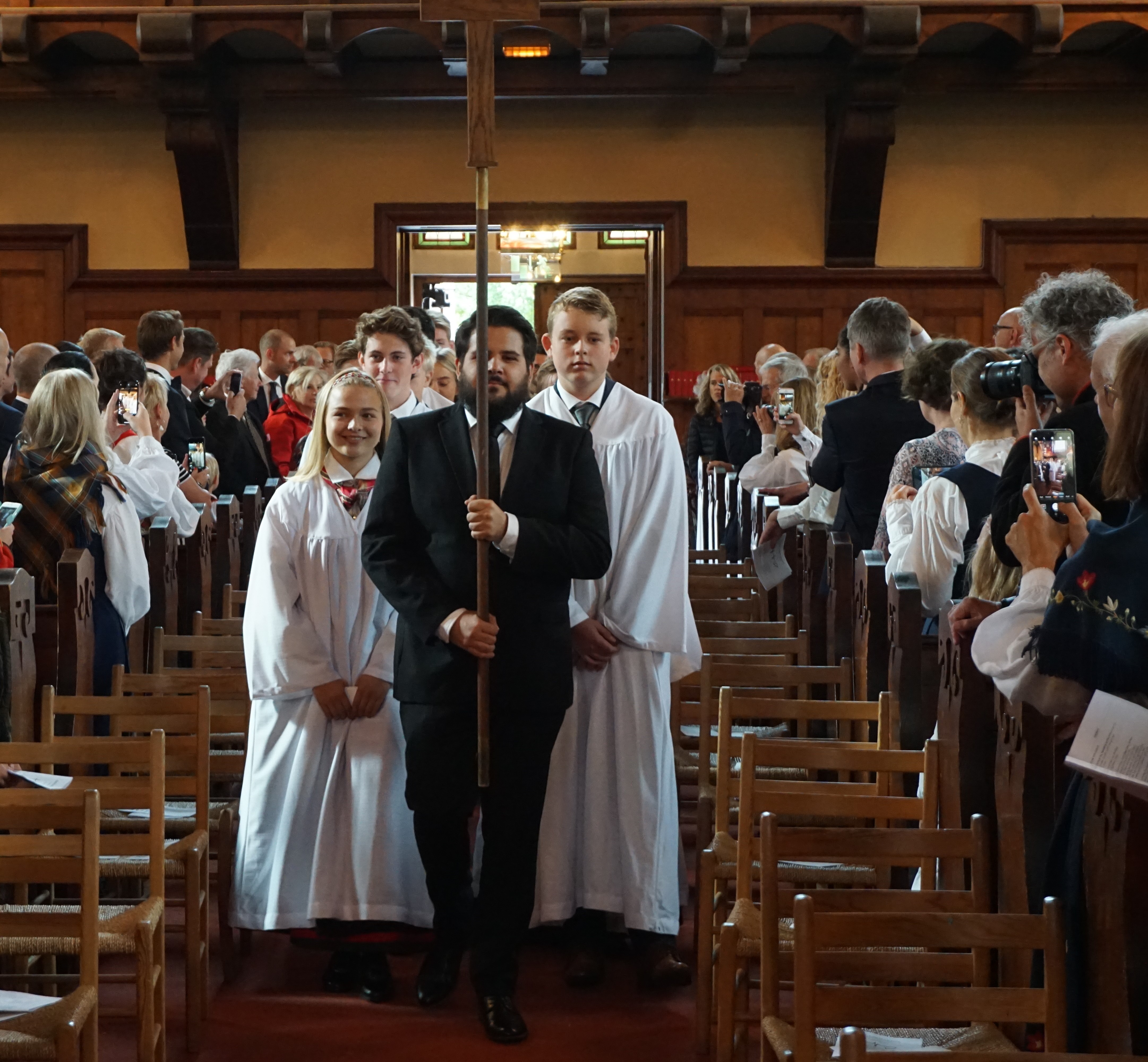 Konfirmant i Fagerborg kirke 2025