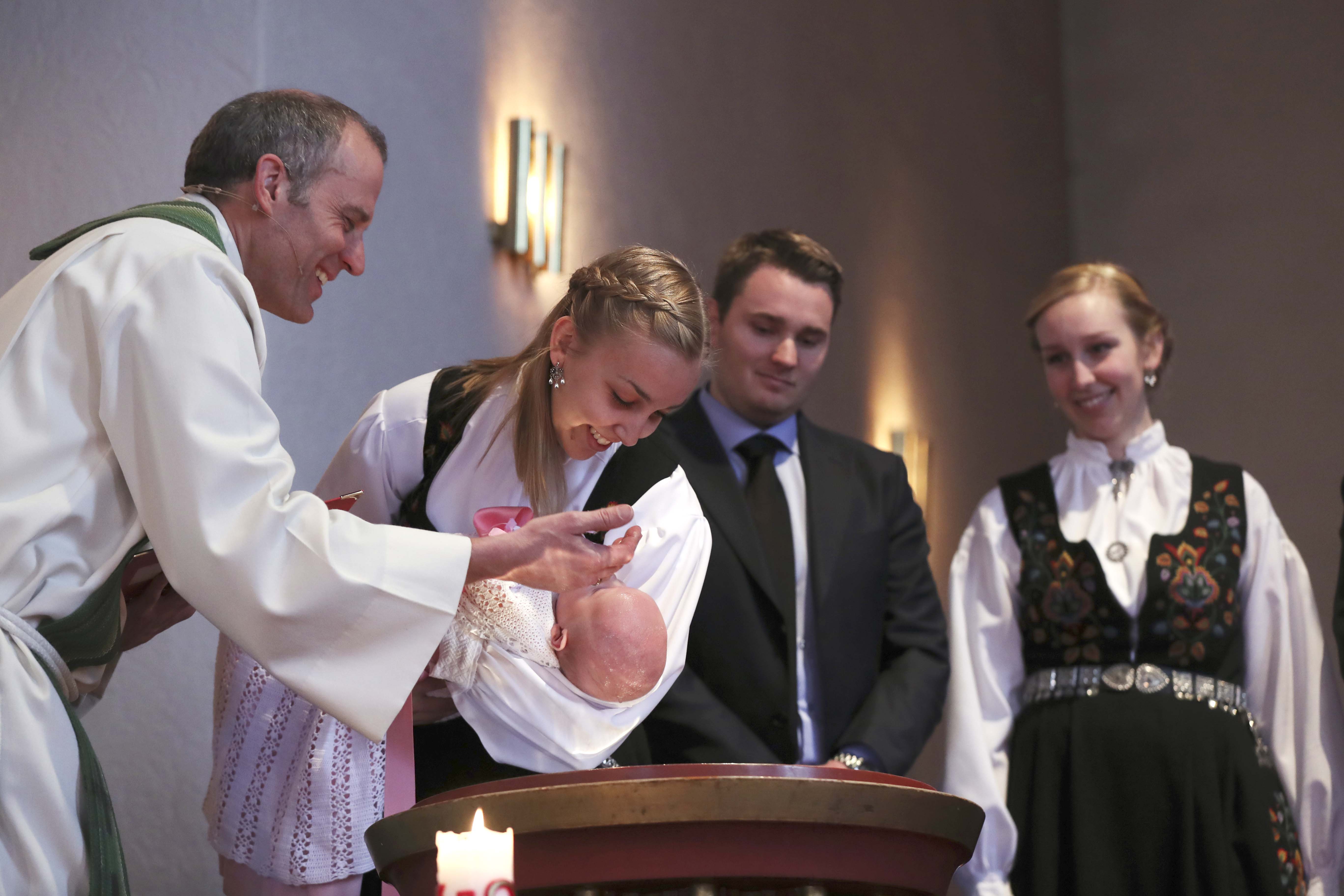 Dåp i Grefsen kirke