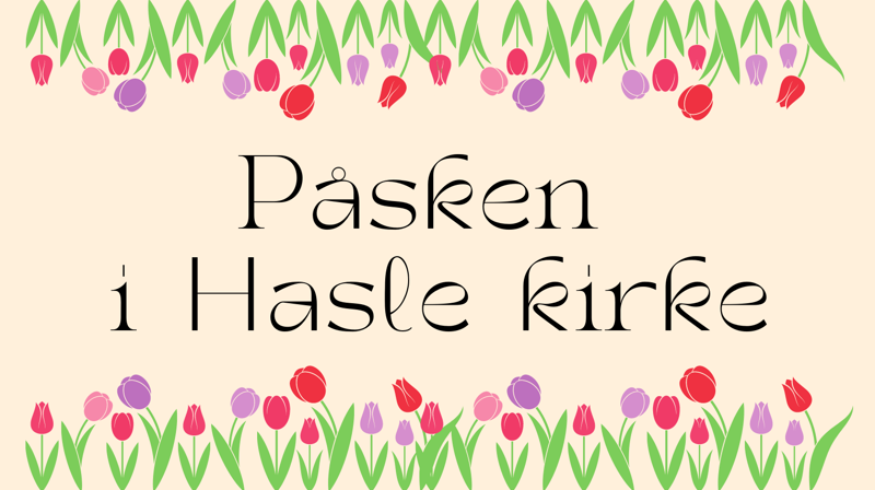 Påsken i Hasle kirke 2022