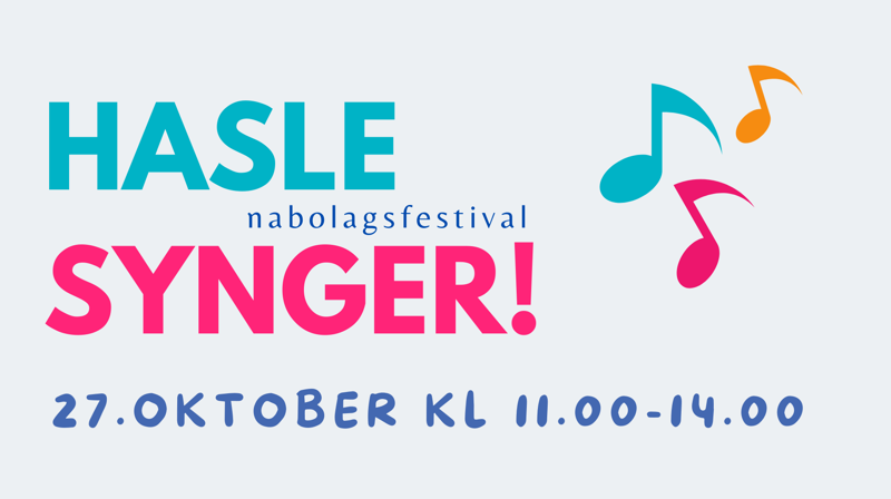 Hasle synger! 27. oktober kl. 11 - 14
