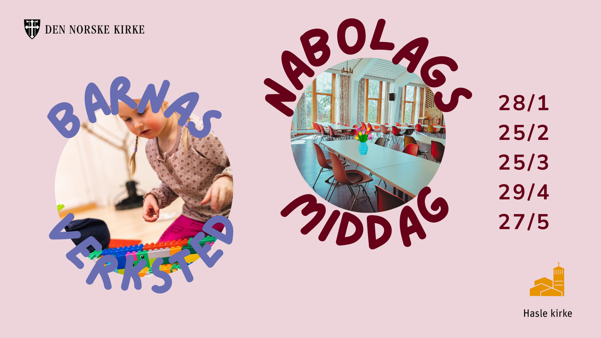 Nabolagsmiddag og barnas verksted