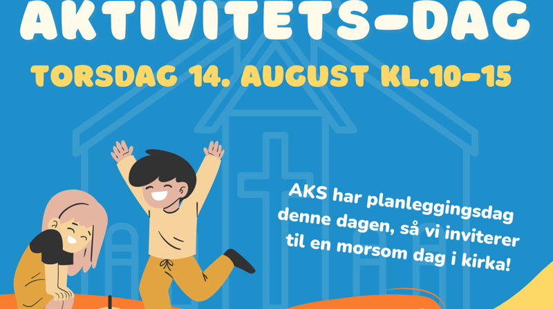 Aktivitetsdag for 1.-3. klassinger 14. august