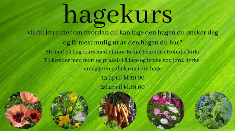 Hagekurs i kirka