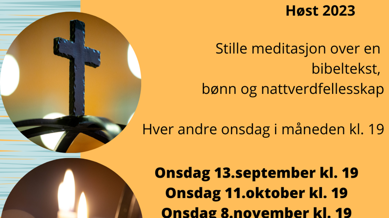 Stille Kveldsmesse onsd. 13.des. kl. 19