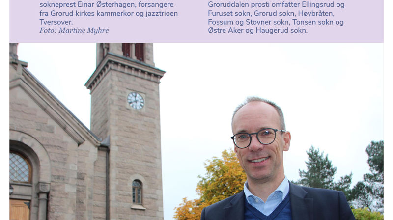 Innsettelse av Christofer Solbakken - ny prost i Groruddalen prosti!