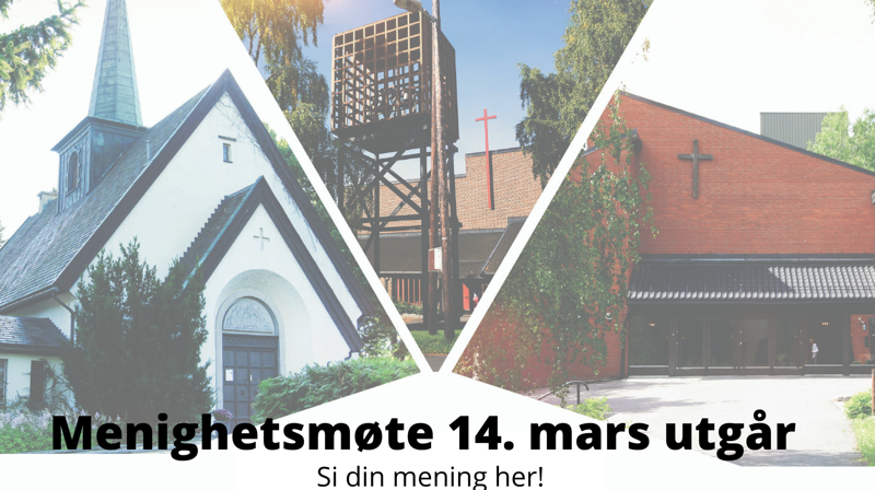 Menighetsmøte 14. mars utgår