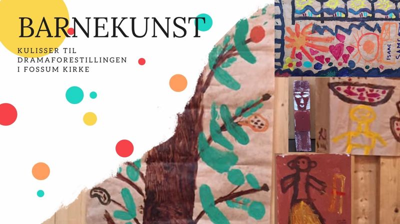 Barnekunst i Fossum kirke