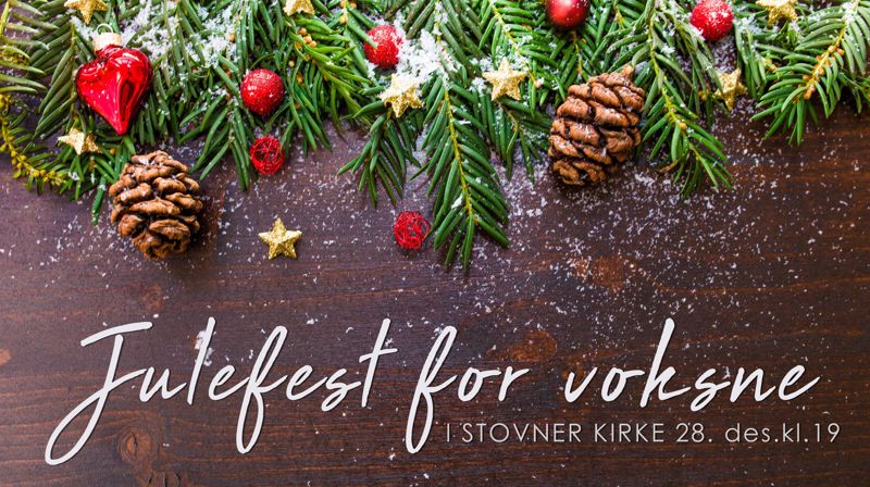 JULEFEST FOR VOKSNE