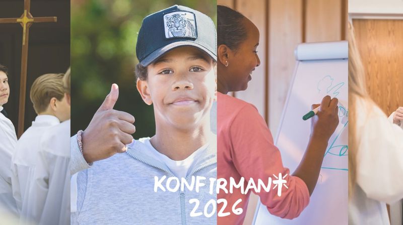 Konfirmasjon 2026 (elektronisk påmelding)