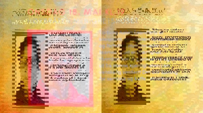 VIKTIG! Fastekvelden med Torborg Aalen Leenderts er FLYTTET TIL ONSDAG 18.MAI. Fastekvelde: Gud er kjærlighet