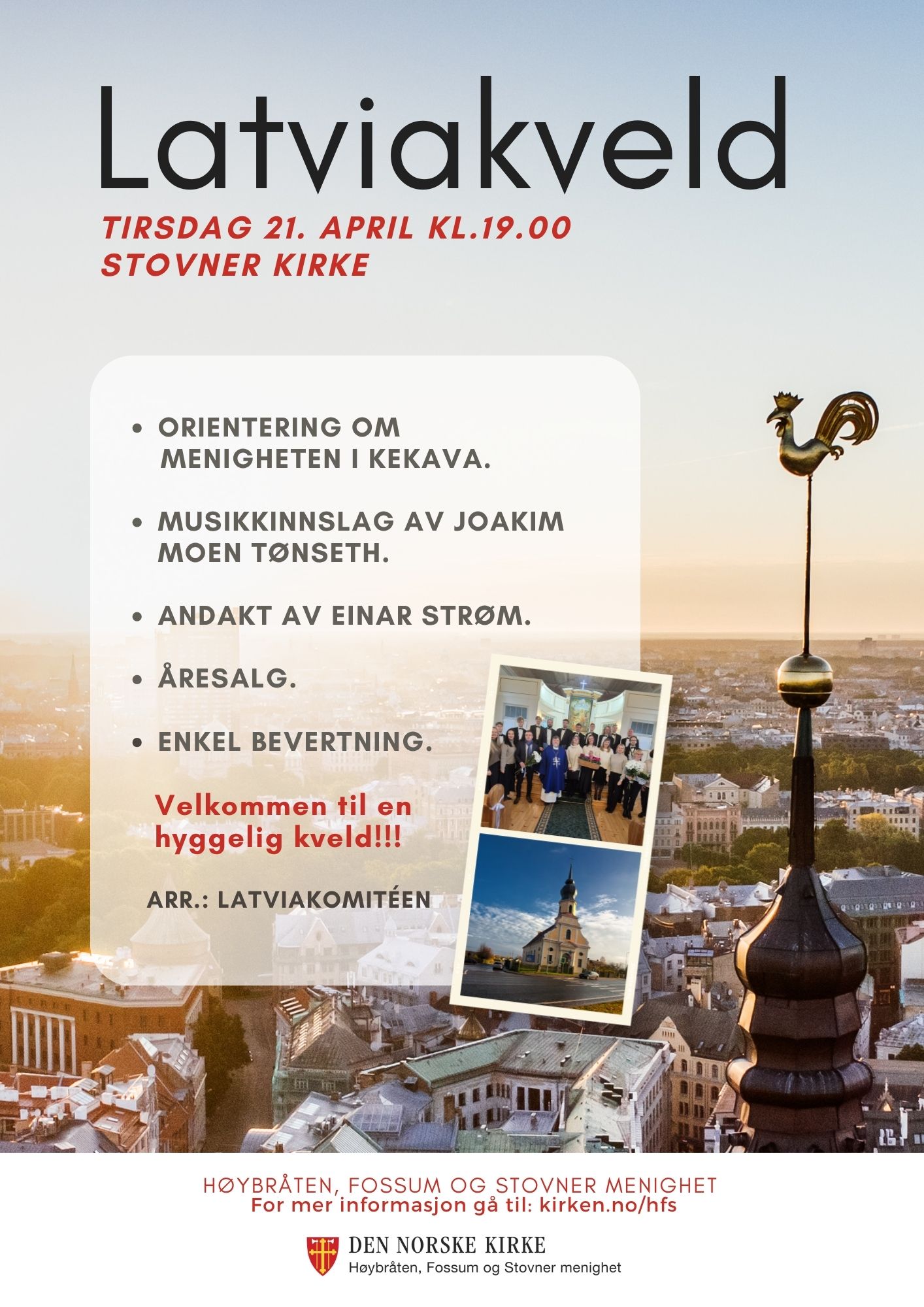 Latviakveld 21. april