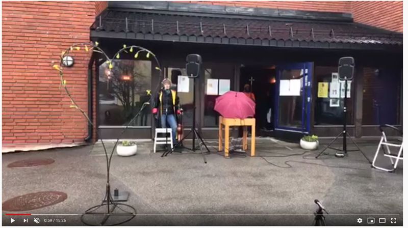 Se Palmesøndag feiring