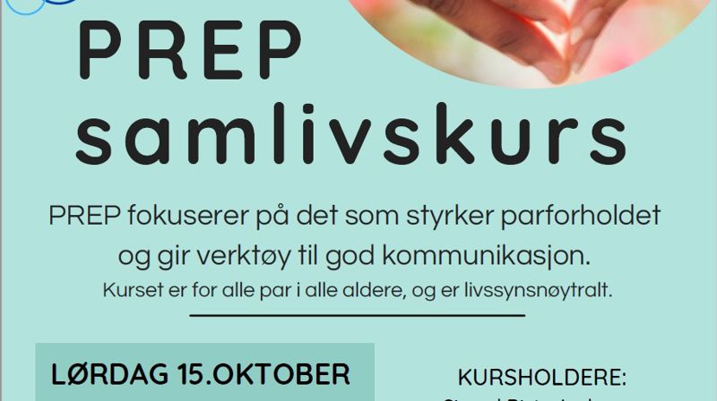 Ta vare på parforholdet med PREP-samlivskurs